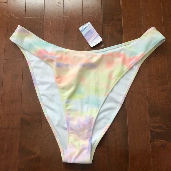 Forever 21 plus tie dye watercolor bikini set - Picture 5 of 9